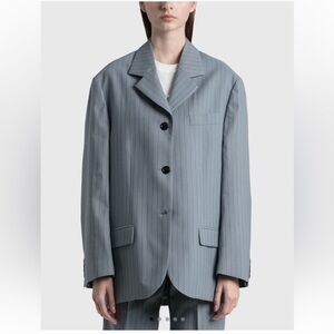 Acne Studio Pinstripe Wool Blazer